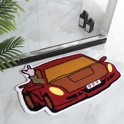 tapis enfant forme voiture