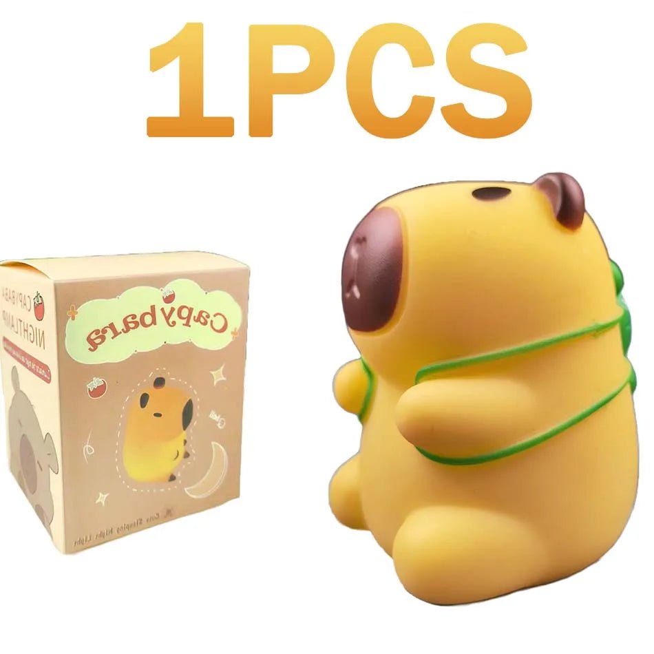 lampe capybara assis - mini veilleuse enfant 8,5 cm - Mon Univers Enfant