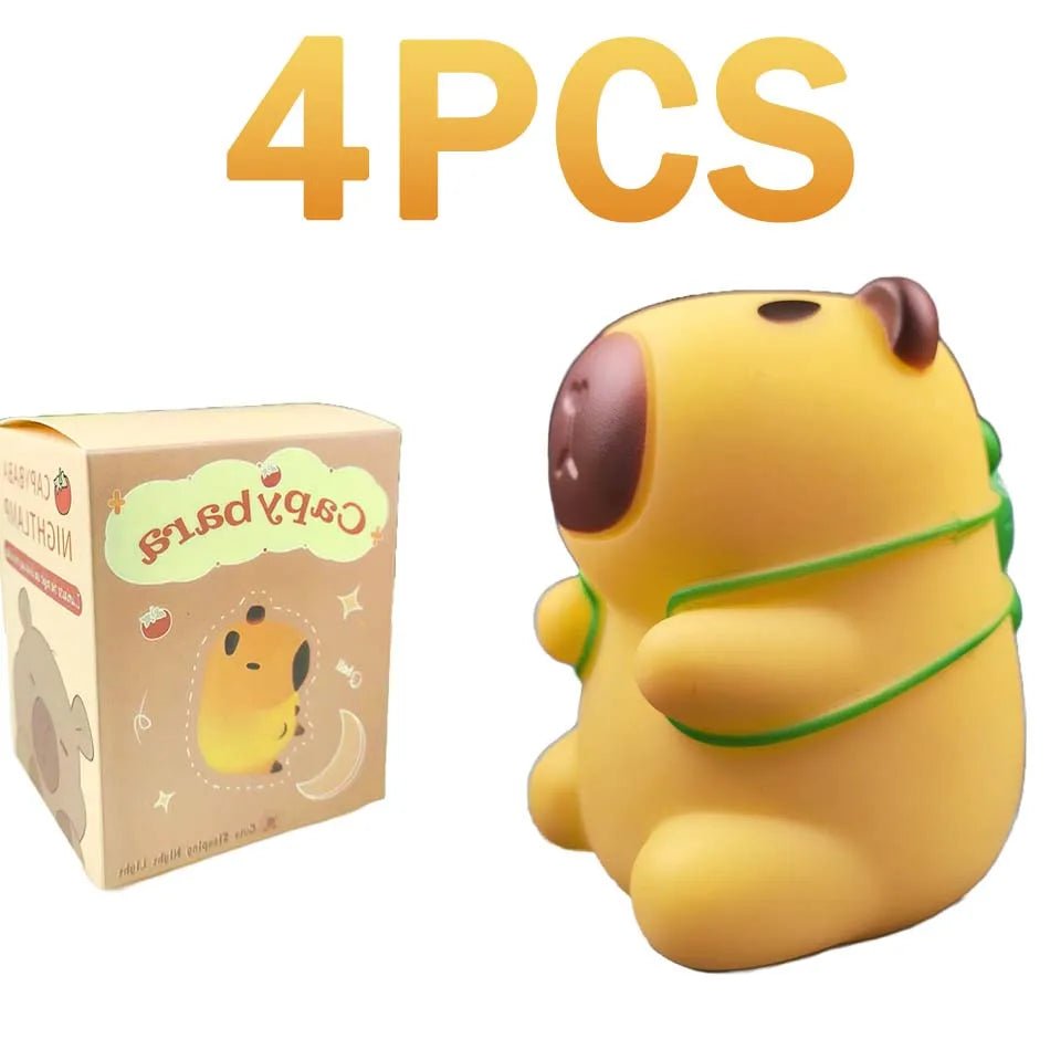 lampe capybara assis - mini veilleuse enfant 8,5 cm - Mon Univers Enfant