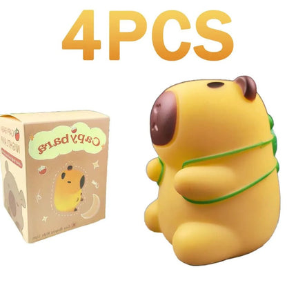 lampe capybara assis - mini veilleuse enfant 8,5 cm - Mon Univers Enfant