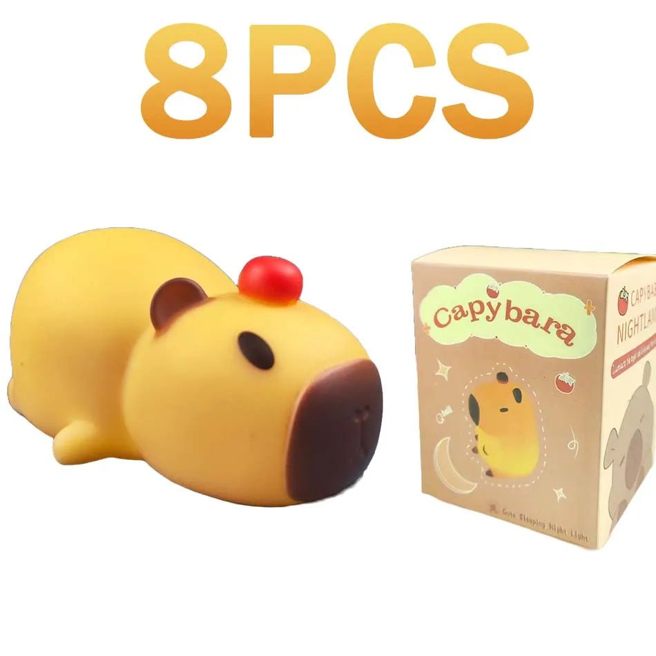 lampe capybara coucher - mini veilleuse silicone enfant 8,5 cm - MUE - Mon Univers Enfant