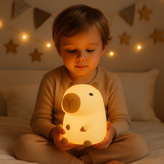 lampe capybara veilleuse compagnon de nuit