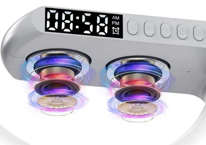 meilleur son veilleuse reveil haut parleur bluetooth intelligent wiseclock