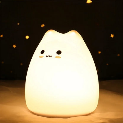 mignone veilleuse enfant chat