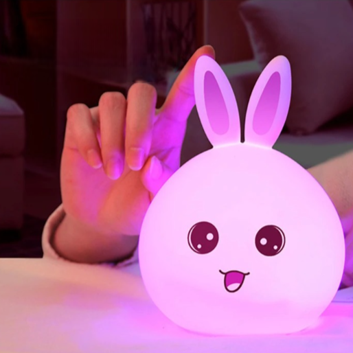 mignone veilleuse enfant lapin