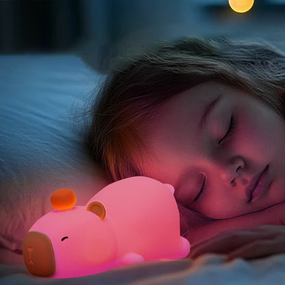 nuit paisible avec capybara veilleuse enfant capylight