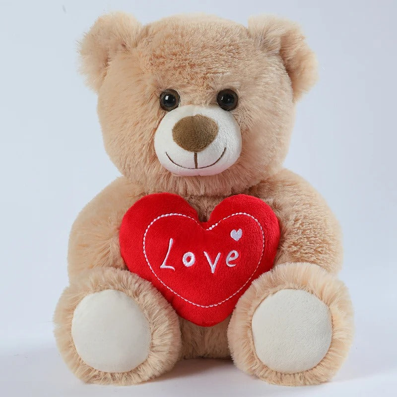 ours en peluche brun coeur love muebear