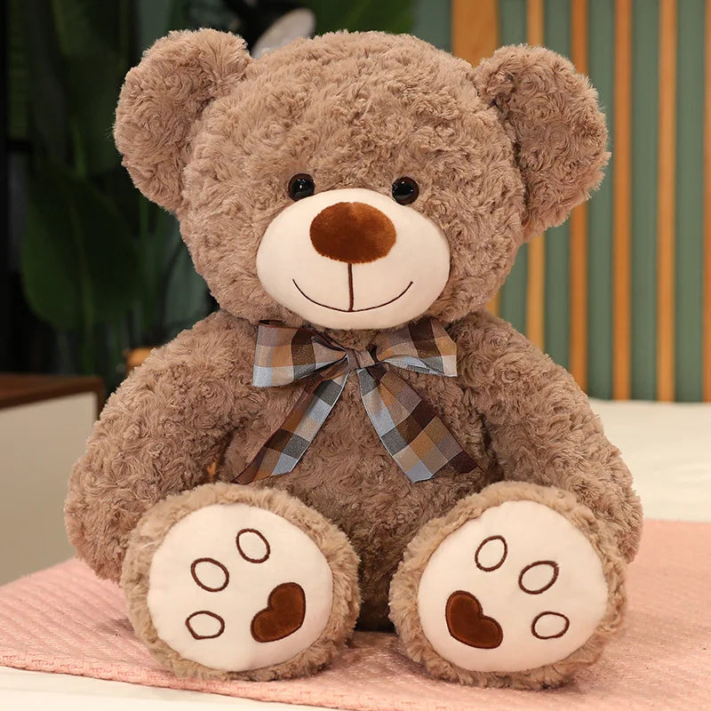 ours en peluche géant brun clair muebearblush