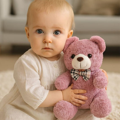 Ours en peluche violet