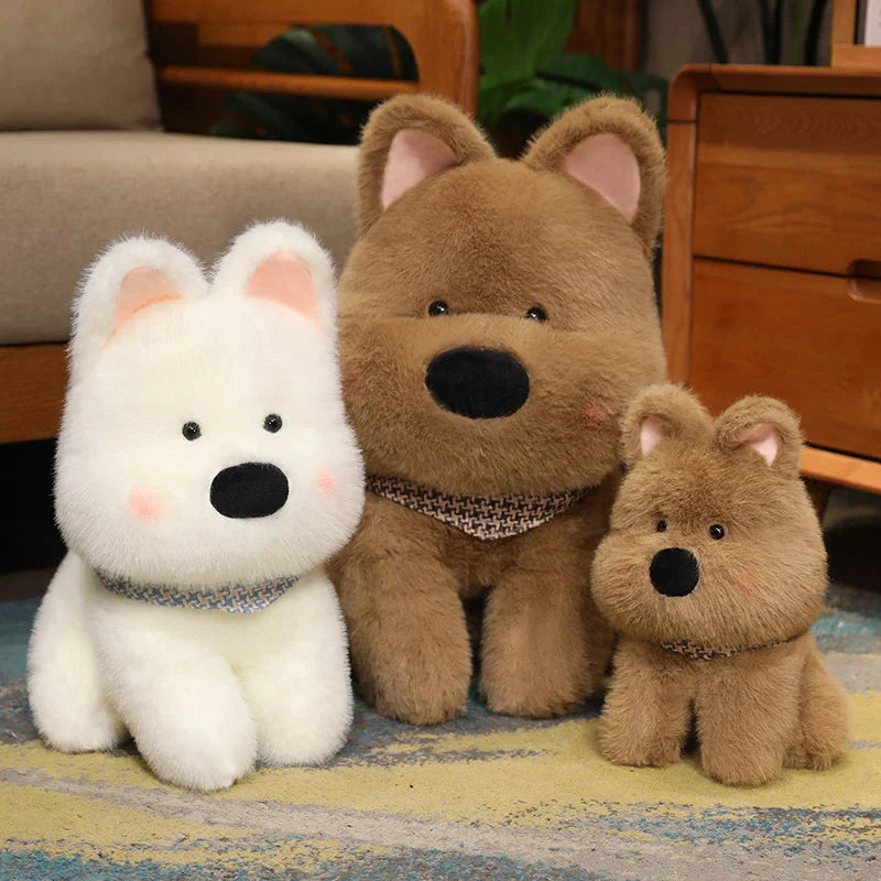 peluche chien doudouconfort differentes tailles
