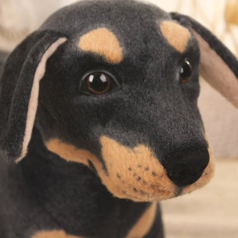 peluche chien realiste doudoufidele regard
