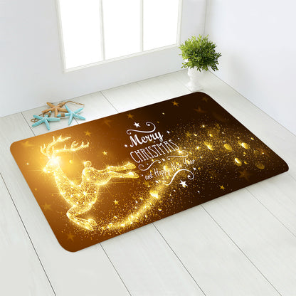 poudre magique de rennes sur tapis enfant joyeux noel