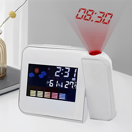 radio réveil projecteur douceurmatinale
