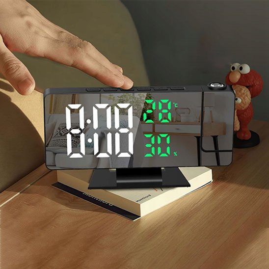 radio réveil projecteur sweetdream reglage