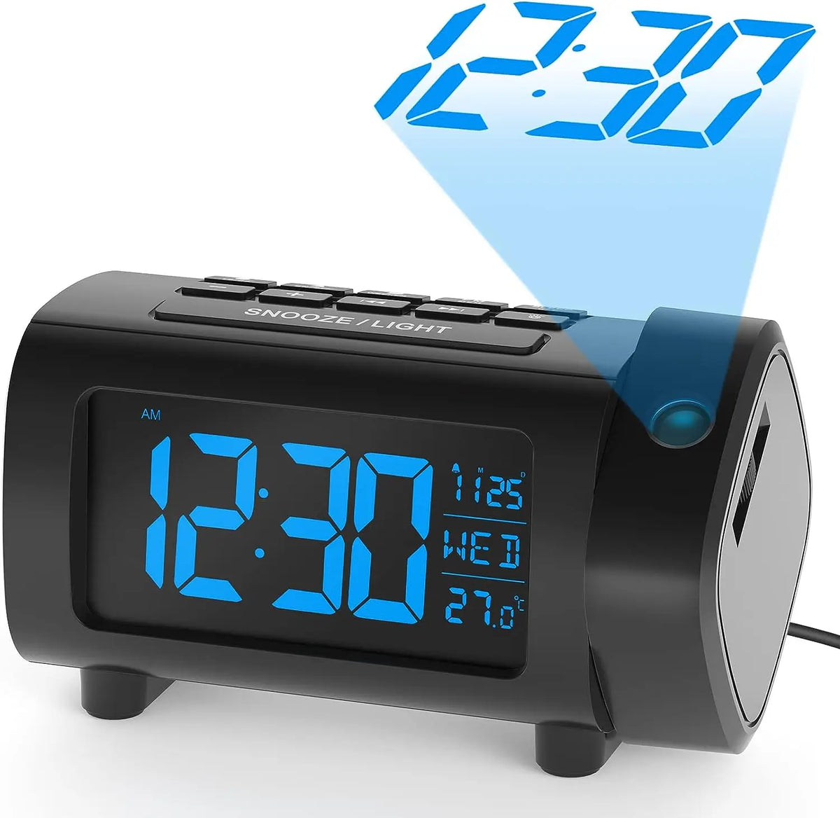 radio reveil projecteur muepro