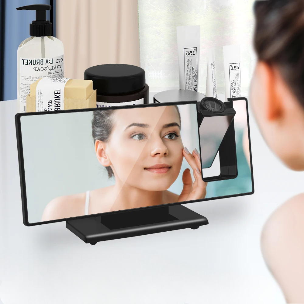 radio reveil projecteur zennuit comme un mirroir