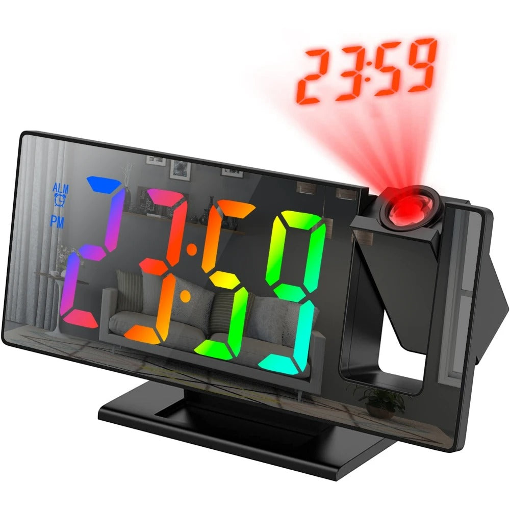 radio reveil projecteur zennuit couleur variable
