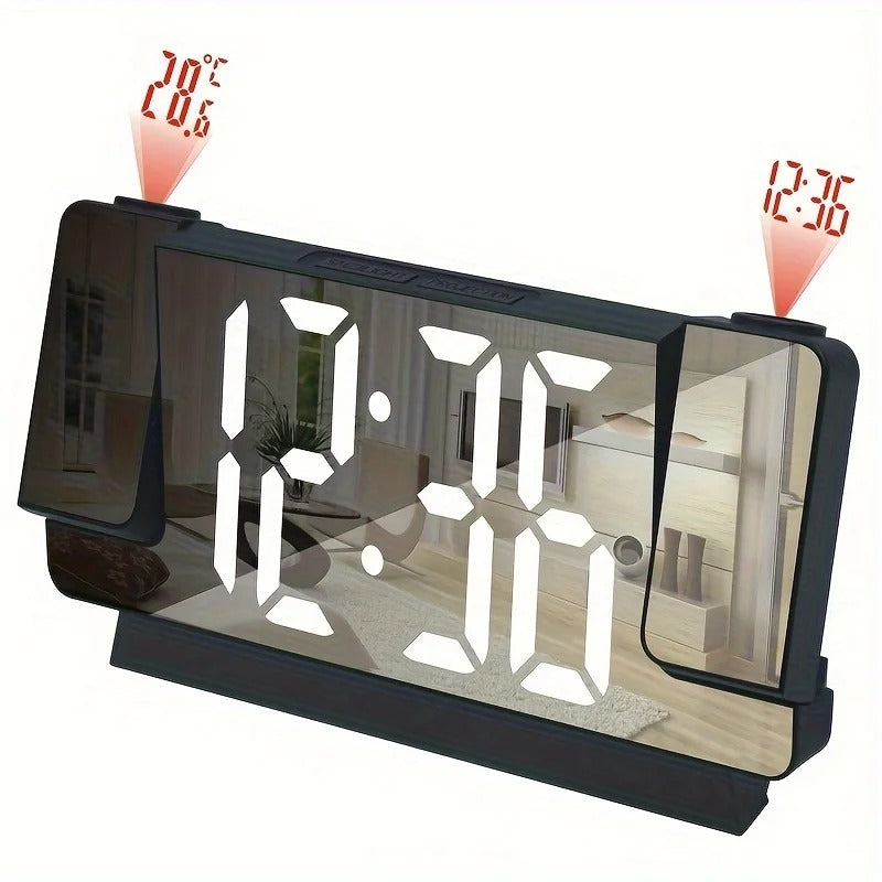 reveil a projection double douxreveil blanc