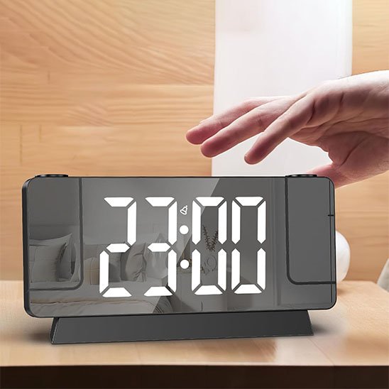 reveil a projection double douxreveil doux son