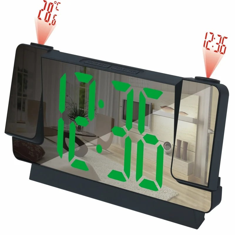 reveil a projection double douxreveil vert