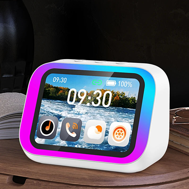 reveil educatif enfant avec haut parleur wiseclock multifonction