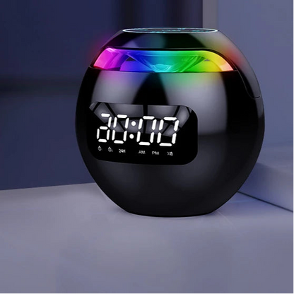 reveil enfant musibright noir sur table