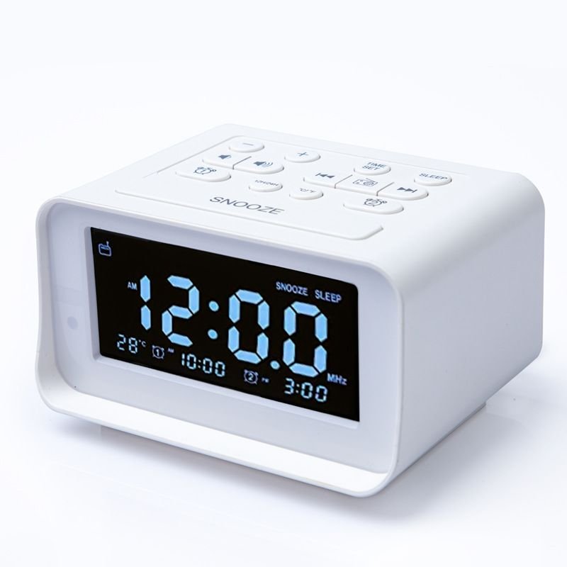 réveil radio contrôle led enfant – alarme double & affichage lumineux | MueAlarm™ - Mon Univers Enfant