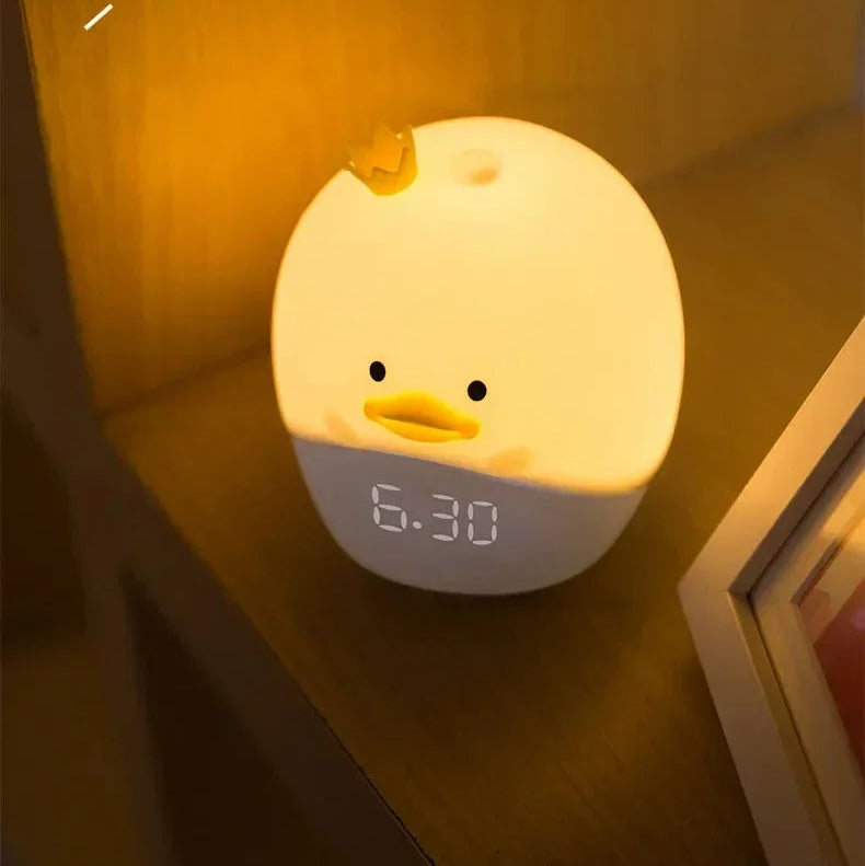reveil veilleuse aniclock canard