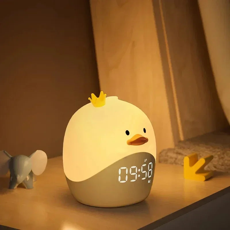 reveil veilleuse aniclock canard