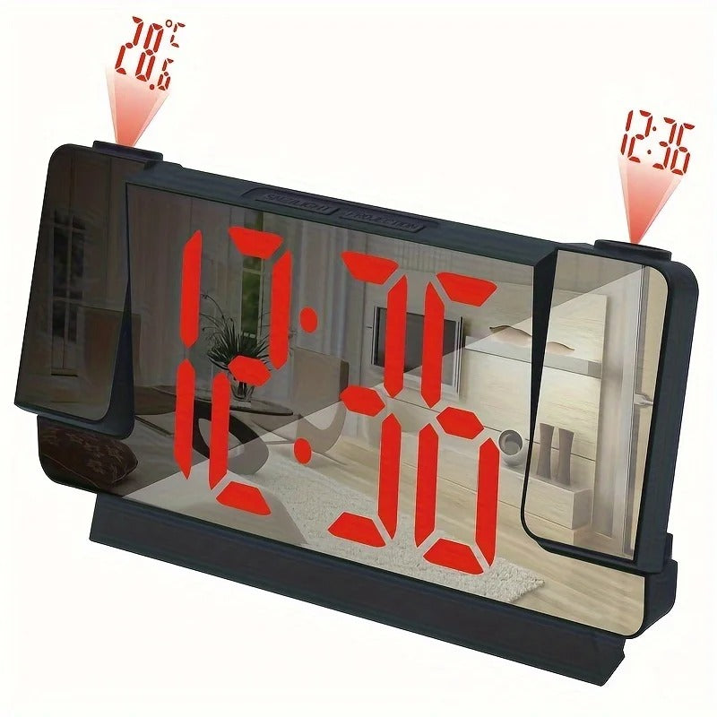 reveil a projection double douxreveil rouge