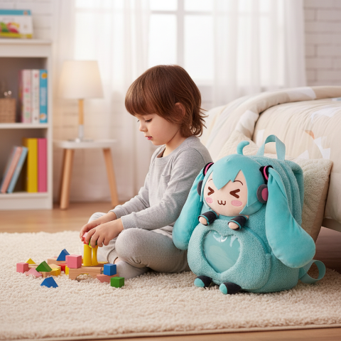 Sac peluche - chambre enfant