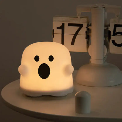 veilleuse fantôme halloween – lumière douce et apaisante