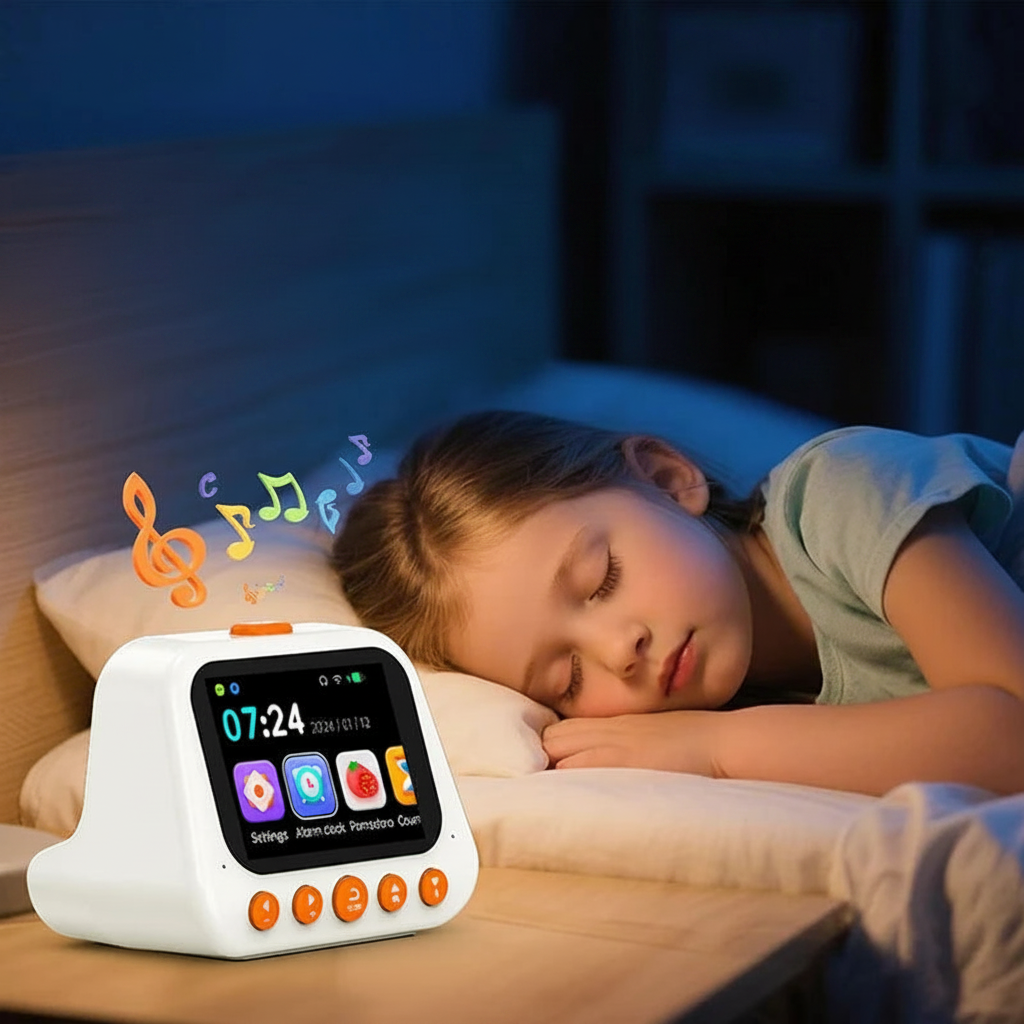 réveil enfant intelligent parlant — compagnon de nuit, histoires & apprentissage - Mon Univers Enfant