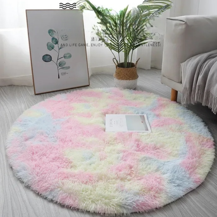 tapis chambre fille SergeRond au salon