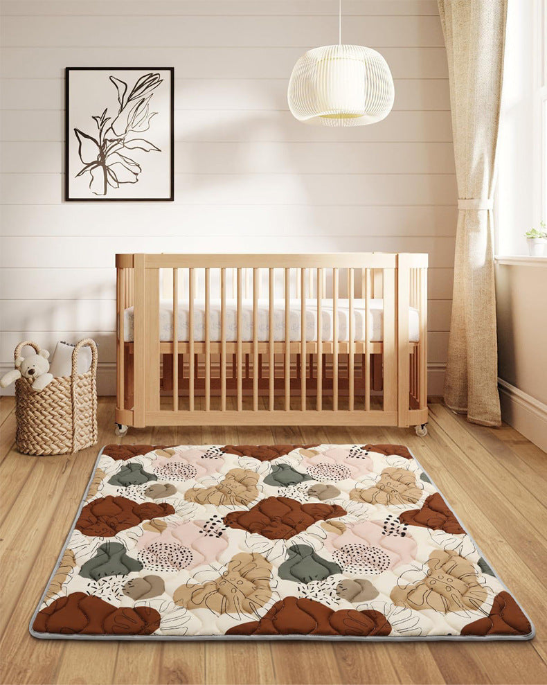 tapis de jeu bebe matelasse crawlingmat coin enfant