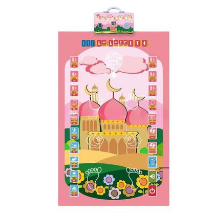 tapis de jeu enfant rose