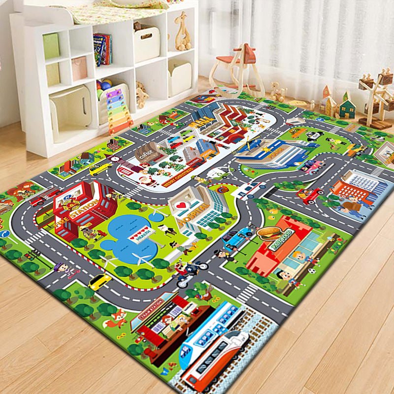 tapis de jeu - tapis voiture enfant 80×120 cm | PlayMat™ - Mon Univers Enfant
