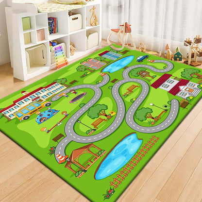 tapis de jeu - tapis voiture enfant 80×120 cm | PlayMat™ - Mon Univers Enfant