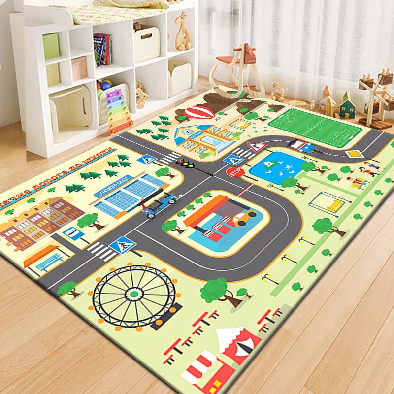 tapis de jeu - tapis voiture enfant 80×120 cm | PlayMat™ - Mon Univers Enfant