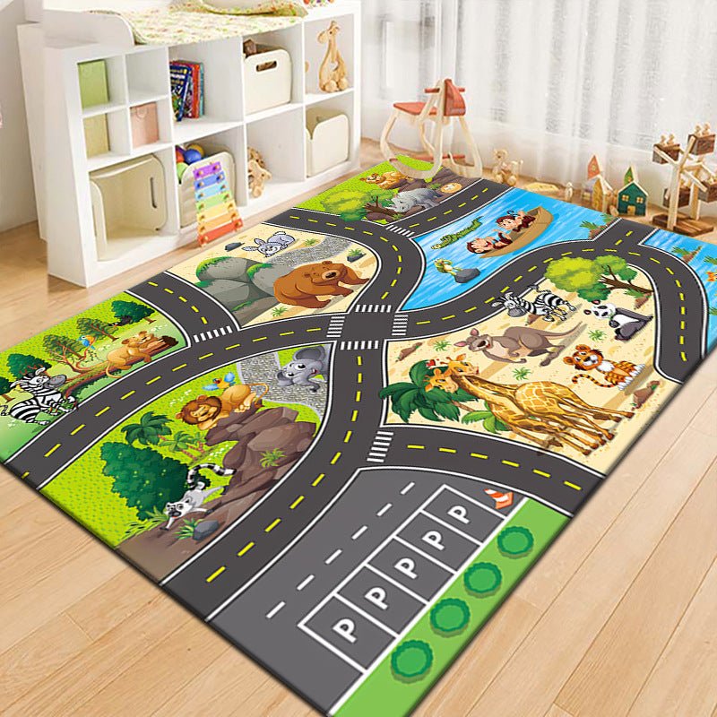 tapis de jeu - tapis voiture enfant 80×120 cm | PlayMat™ - Mon Univers Enfant