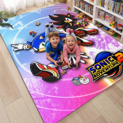 tapis enfant floormat deux enfants jouent