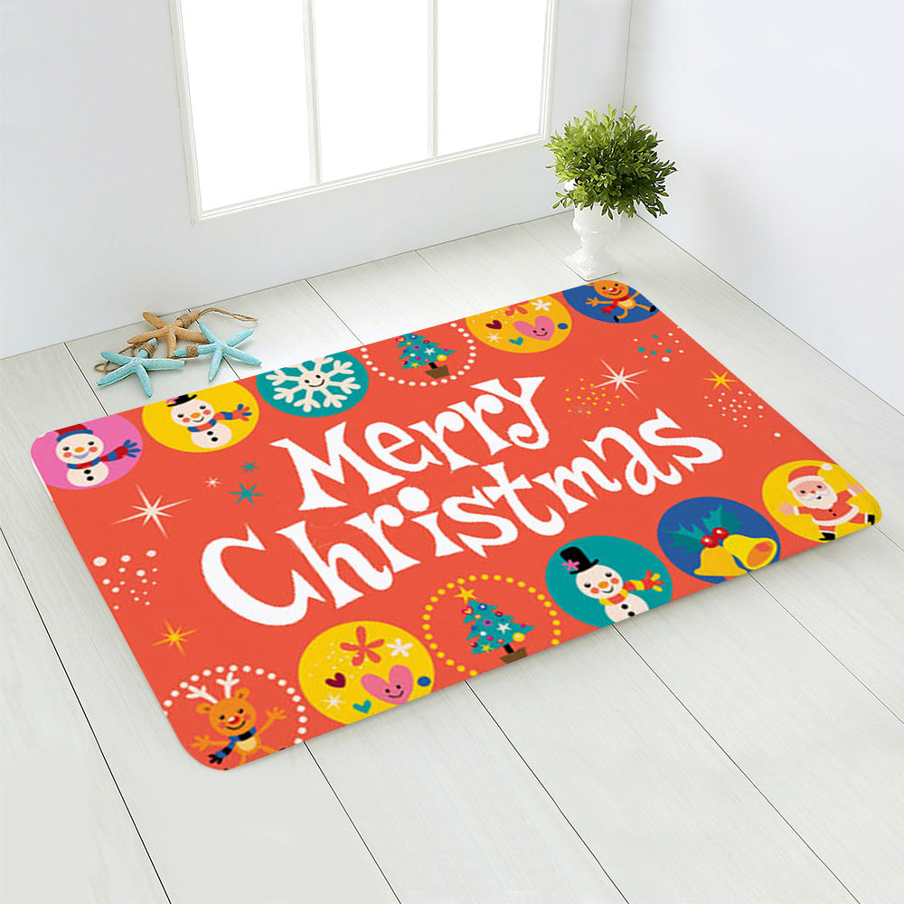 tapis enfant souhait joyeux noel