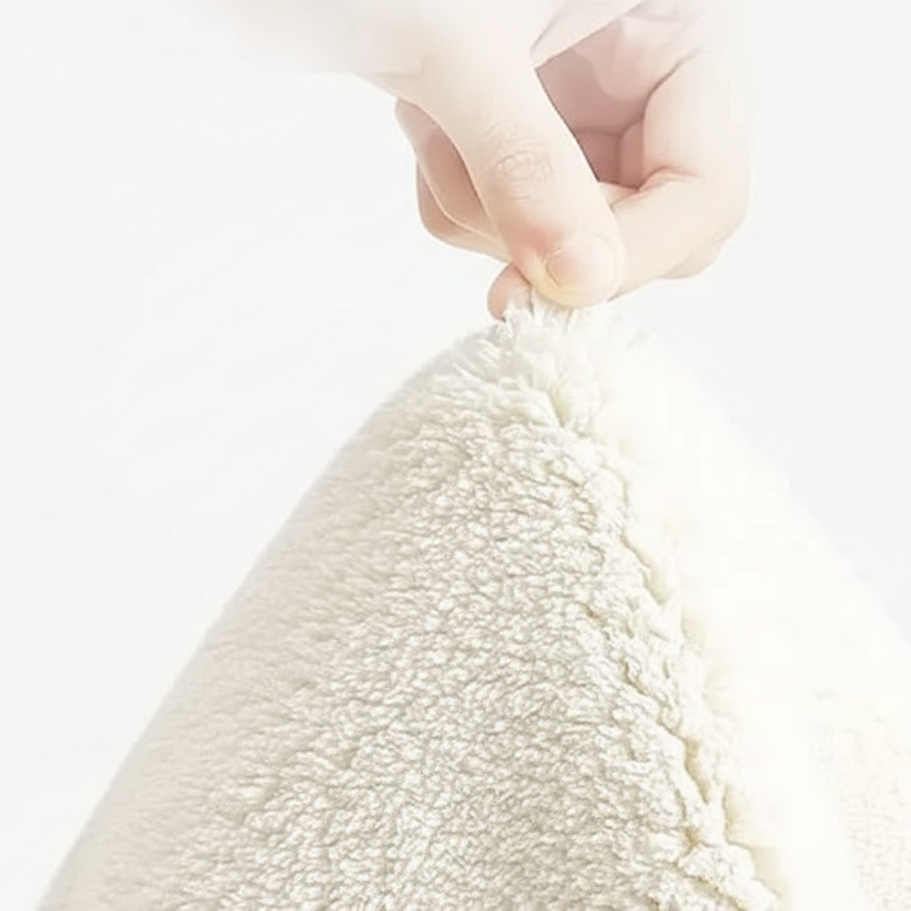 tapis rond vikamacarpet cute poils resistants