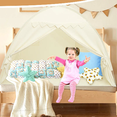 tente de jeu enfant maison de jeu princesse playhouse sur lit