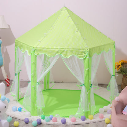 tente enfant TentePrincesse vert citron