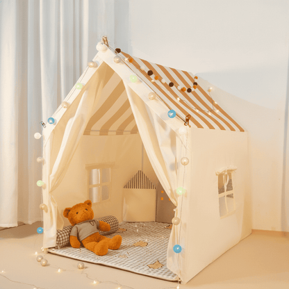 tente enfant - avec tapis et décorations | MagicNest™