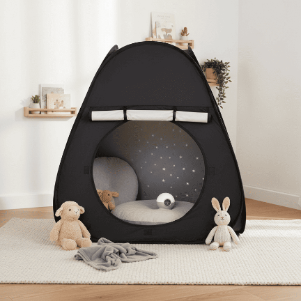 tente enfant sensorielle sensoritent au coin du salon