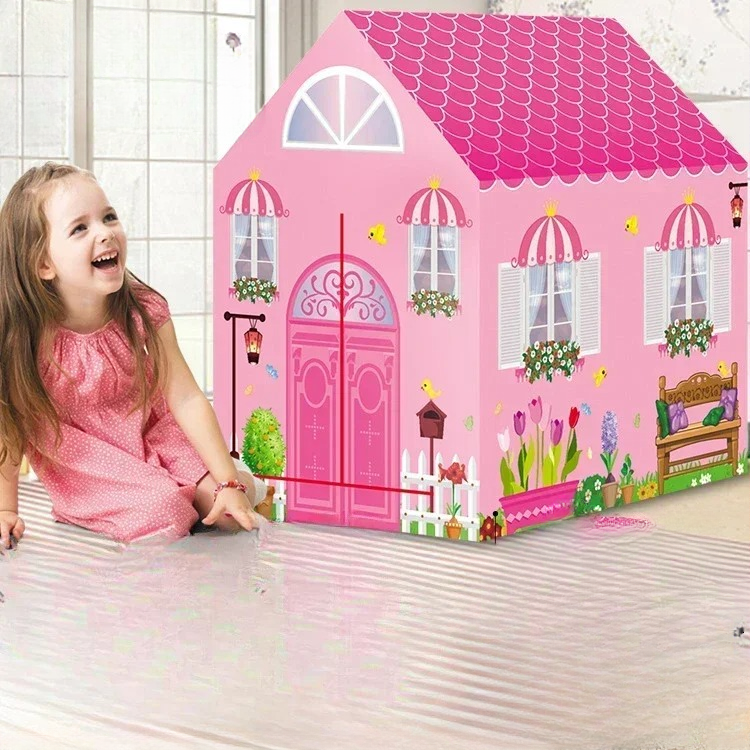 tente enfant rose theme Boutique de fleurs