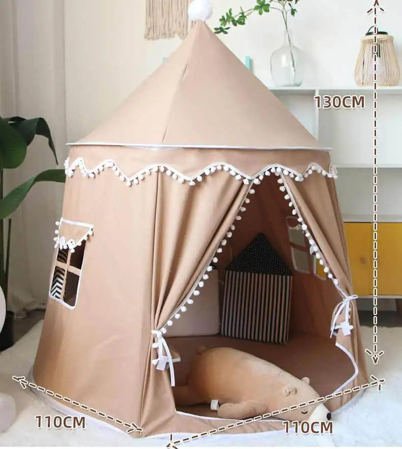tente tipi enfant playtipi beige dimensions