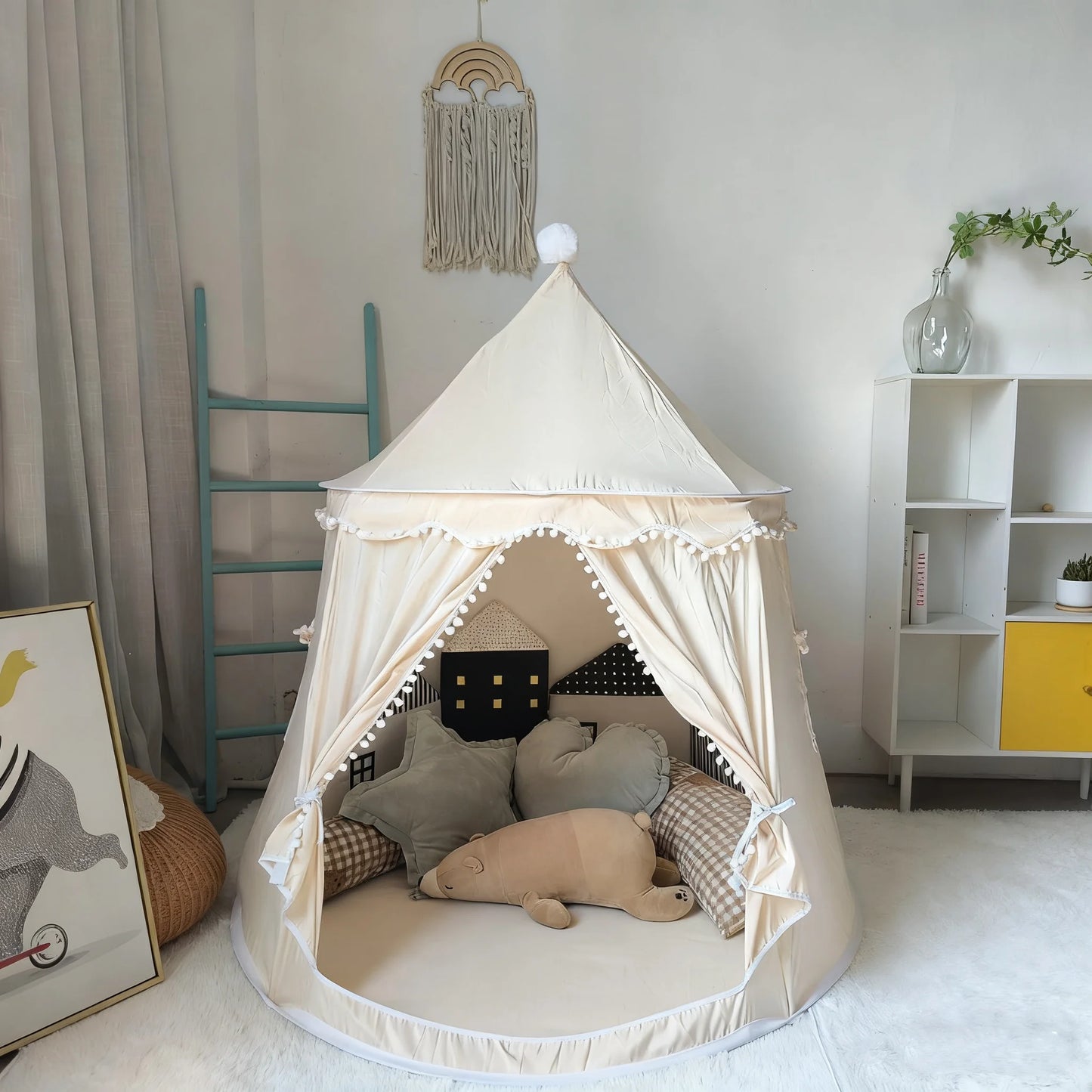 tente tipi enfant playtipi beige